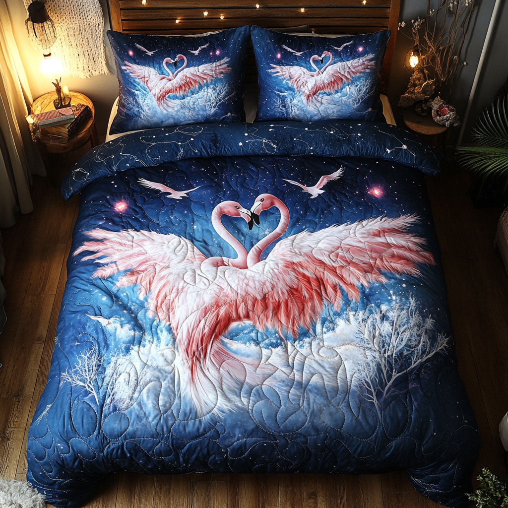 Flamingo Love WT0901001CL Duvet Cover Set