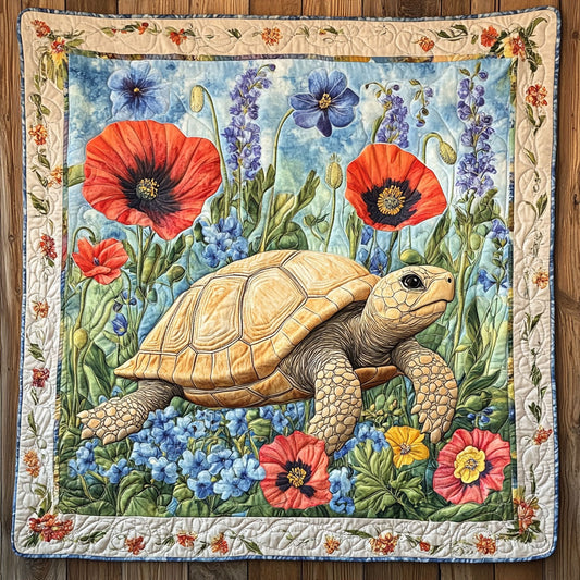 Floral Turtle CW1106021CL Quilt