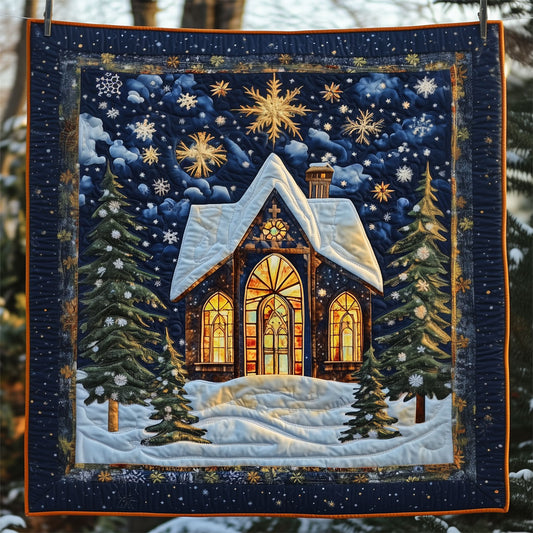 Christmas Church LT2709004CL Quilt