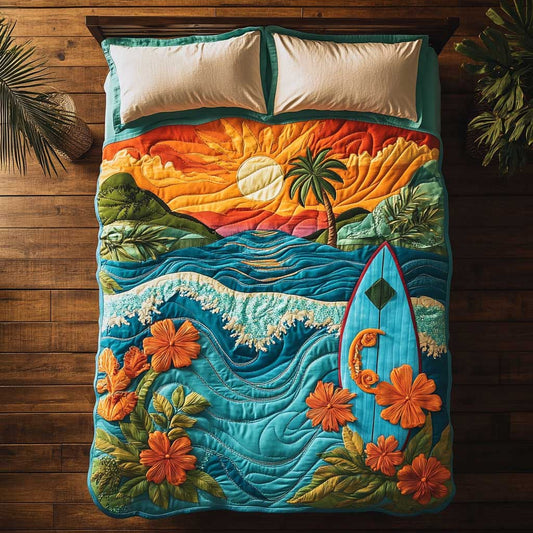 Surfing Beach WP0201052CL Duvet Cover Set