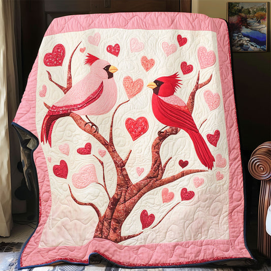 Couple Cardinal WX2401005CL Quilt