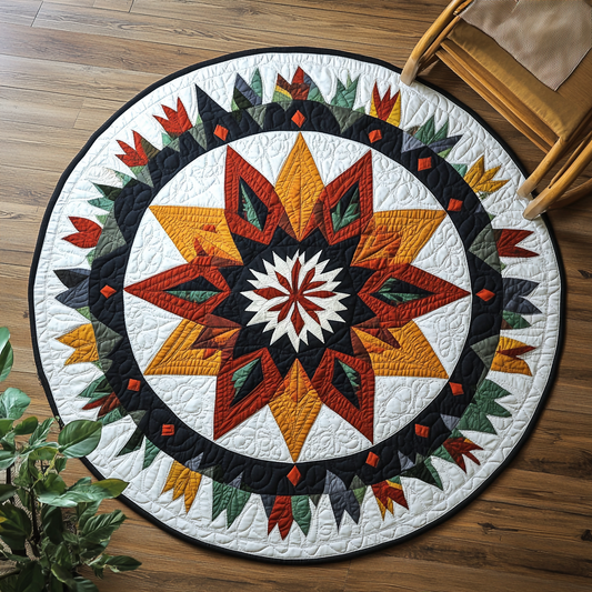 Native American XR1503001CL Quilted Round Mat