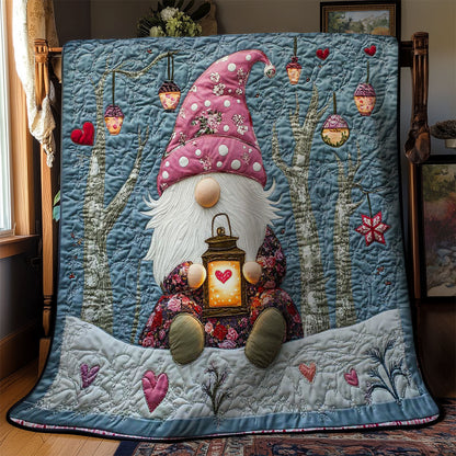 Enchanted Forest Gnome WN1703112CL Quilt