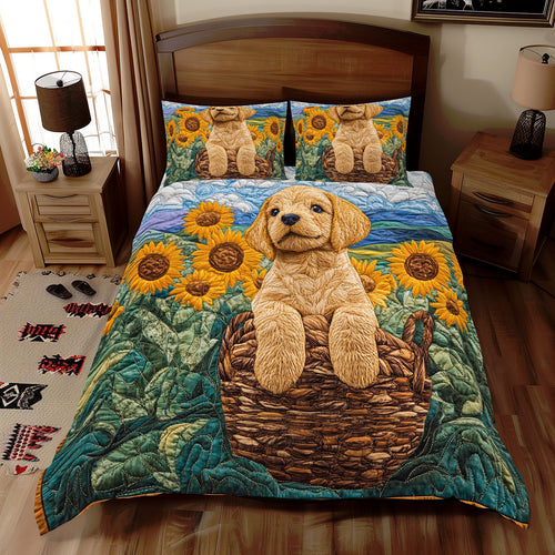 Golden Puppy Lovely WX0312040CL Duvet Cover Set