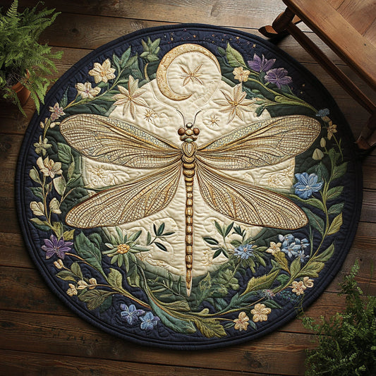 Butterfly Magic CW3004053CL Quilted Round Mat