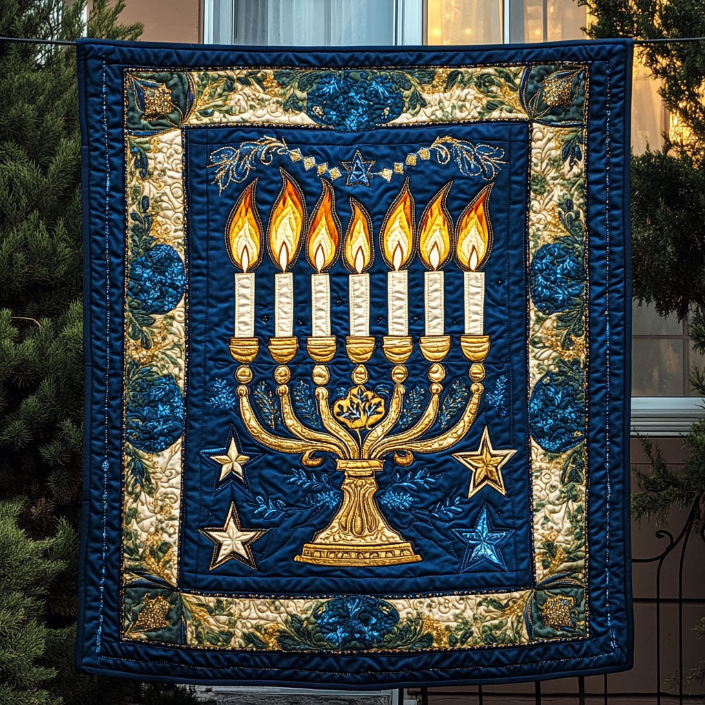 Hanukkah Light Glory WN1407022CL Quilt
