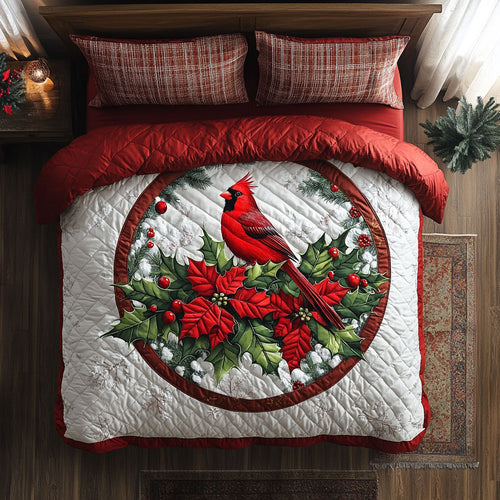 Pretty Cardinal WX3012091CL Duvet Cover Set