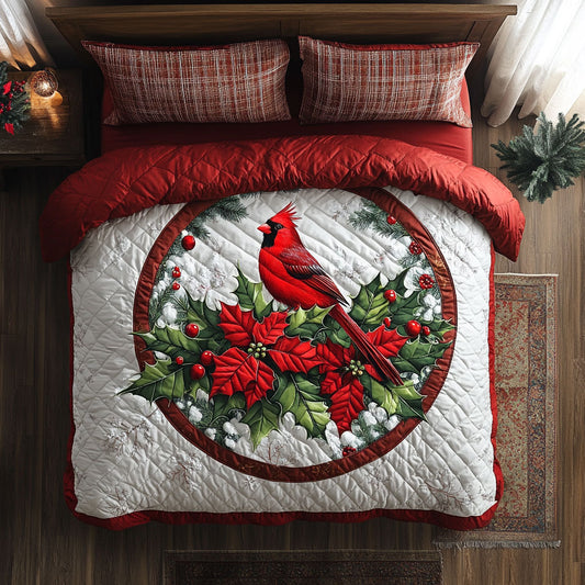 Pretty Cardinal WX3012091CL Duvet Cover Set