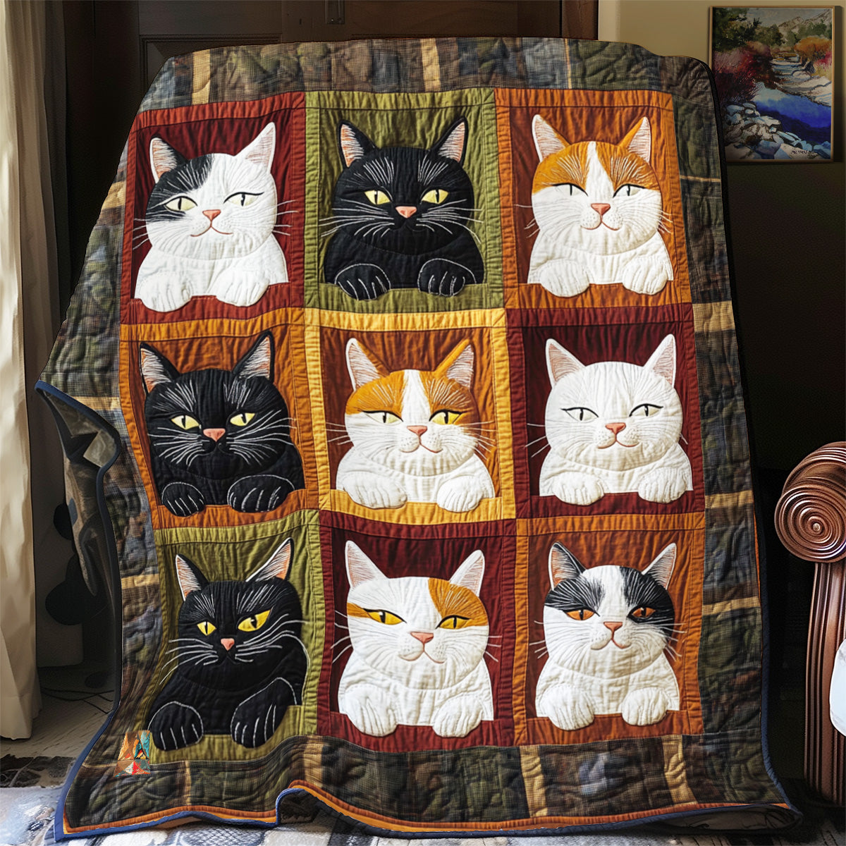 Cat YR2712017CL Quilt