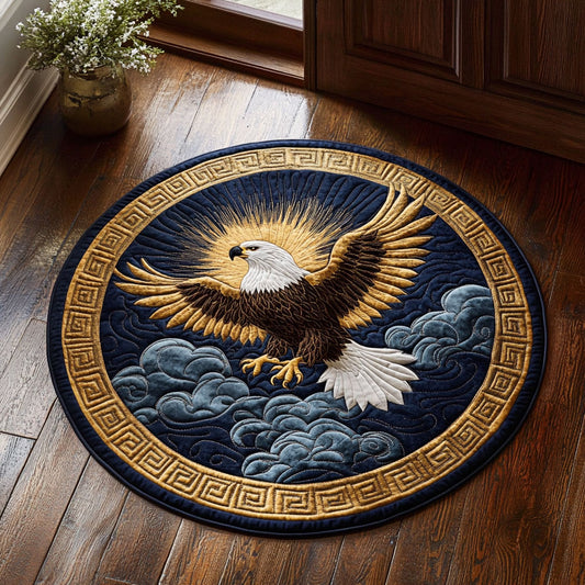 Wings Of Glory CP0907040CL Quilted Round Mat