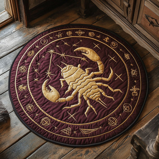 Celestial Venom CP1707030CL Quilted Round Mat