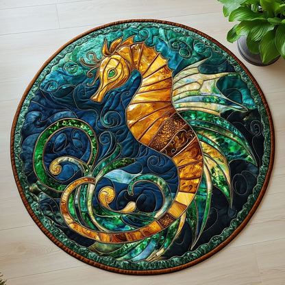 Seahorse CW1406032CL Quilted Round Mat