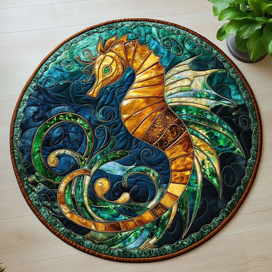 Seahorse CW1406032CL Quilted Round Mat