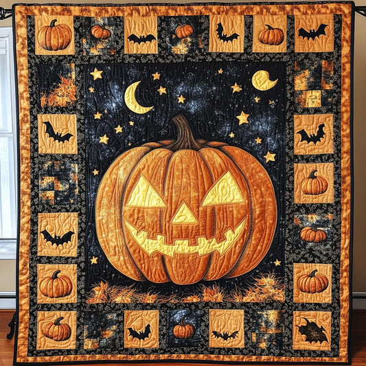 Midnight Pumpkin WY2508005CL Quilt