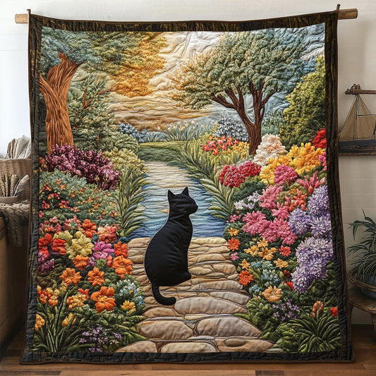 Gardenia Black Cat WP0705012CL Quilt