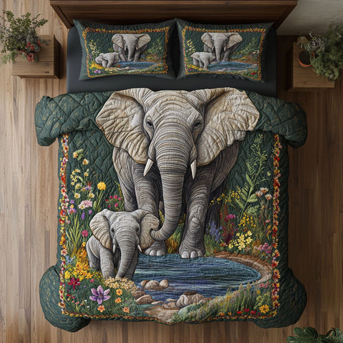 Spectacular Elephant CQ2605005CL Duvet Cover Set