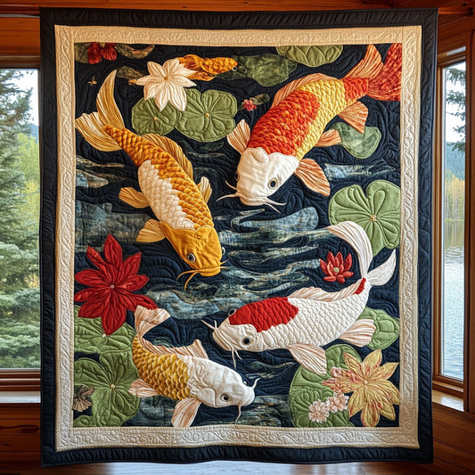 Mystic Koi CP0410049CL Quilt