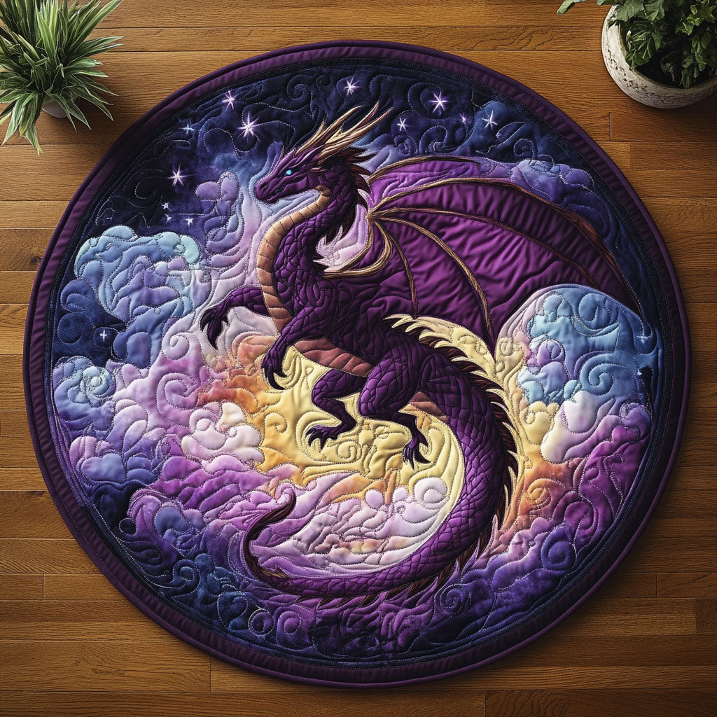 Dragon Dream CW1905230CL Quilted Round Mat