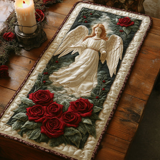 Angel's Embrace CP2904009CL Quilted Table Runner