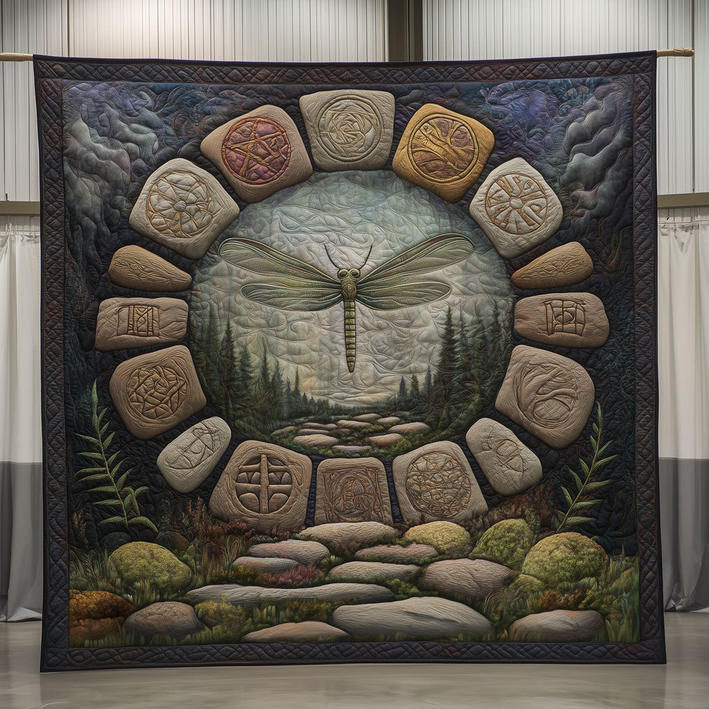 Celtic Circle Dragonfly LT0810014CL Quilt