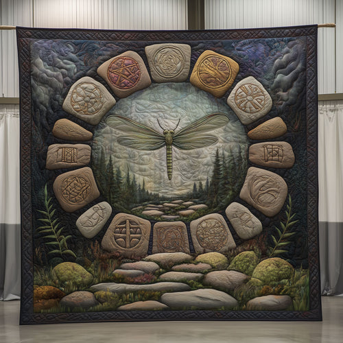 Celtic Circle Dragonfly LT0810014CL Quilt