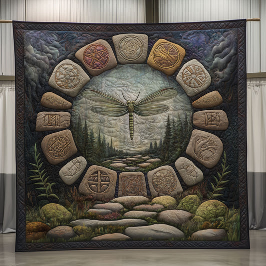 Celtic Circle Dragonfly LT0810014CL Quilt
