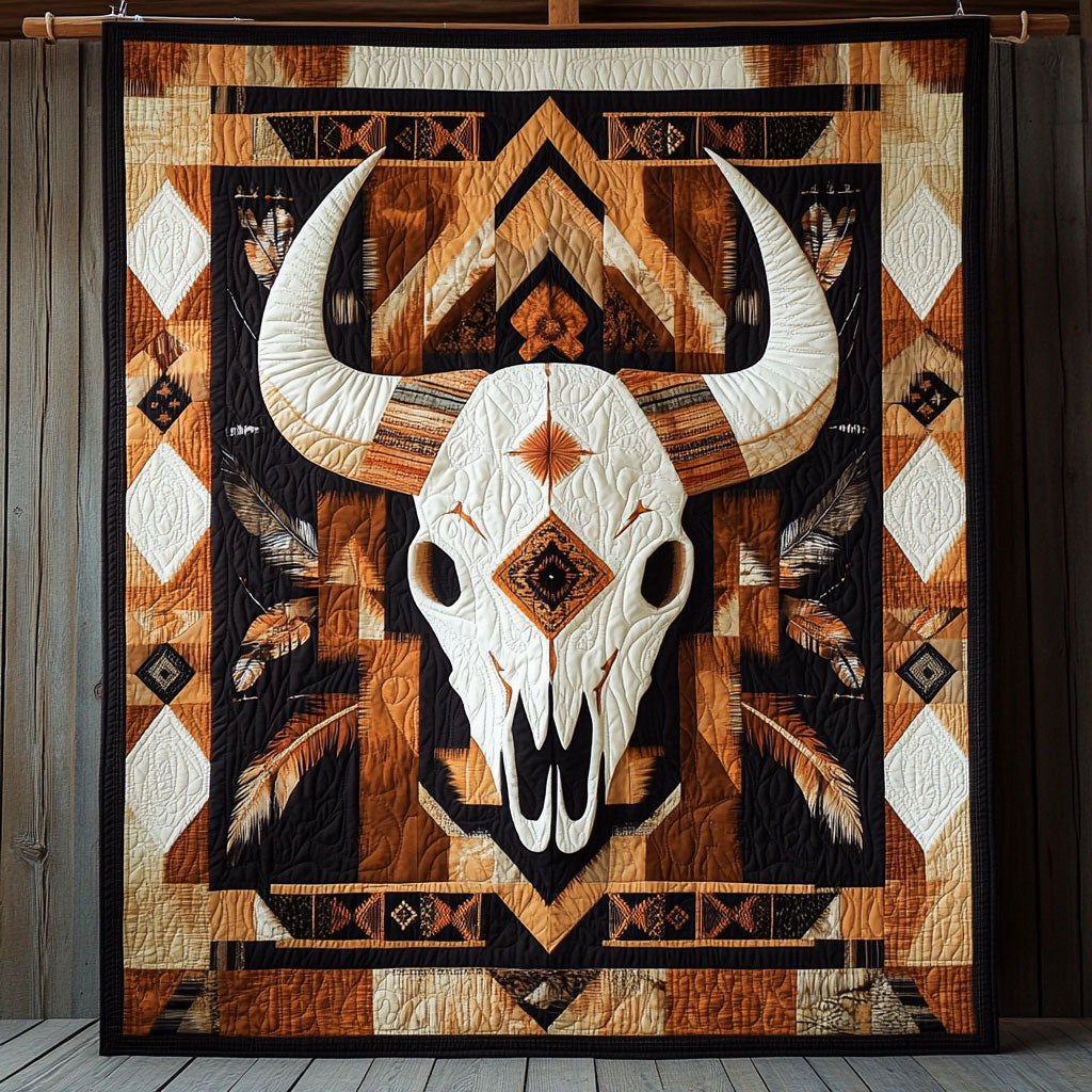 Tribal Skull CW1806046CL CW1806044CL Quilt