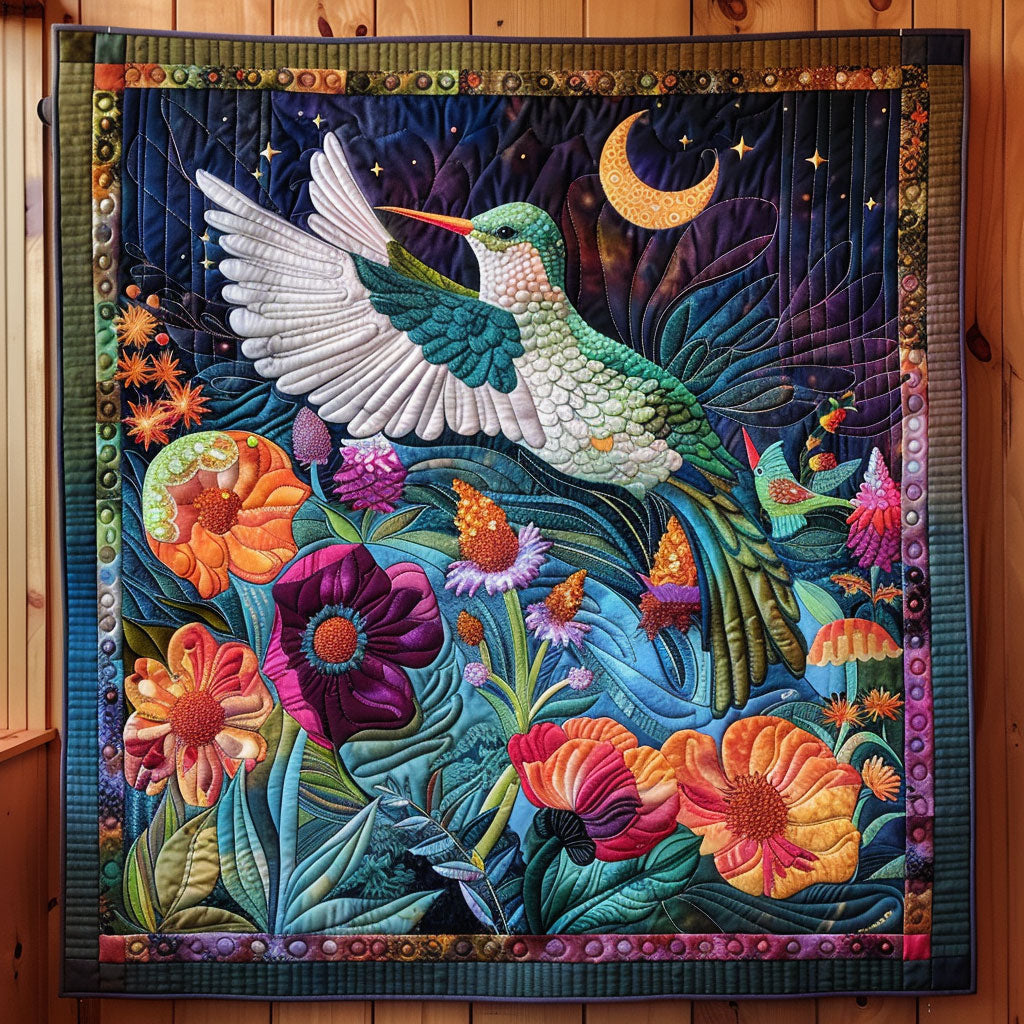 Bright Hummingbird CW3009046CL Quilt