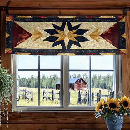 Native Fusion WN2807083CL Quilted Valance