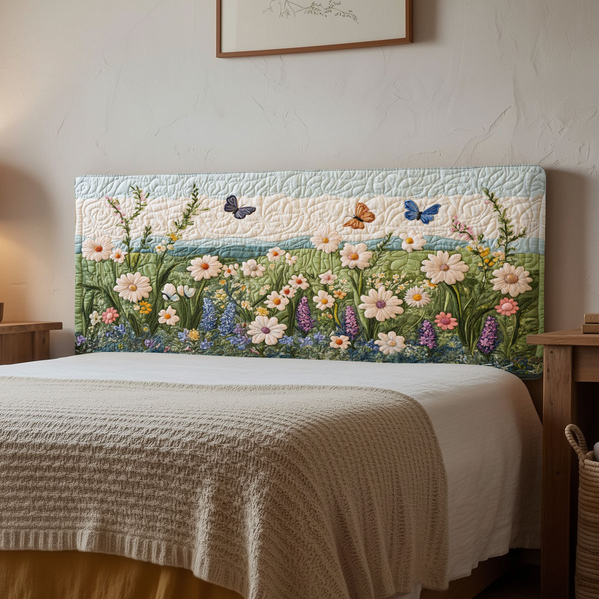 Meadow Whispers CP1212013CL Quilted Headboard Slipcover