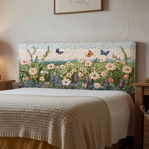 Meadow Whispers CP1212013CL Quilted Headboard Slipcover