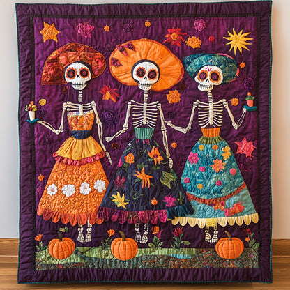 Skull Sisters CP1208099CL Quilt