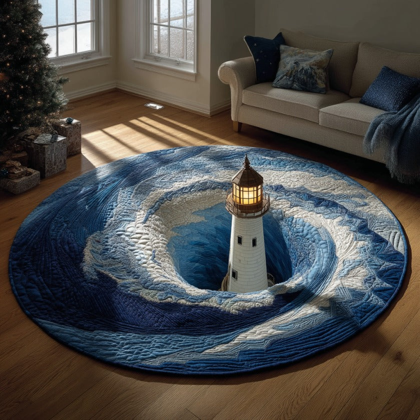 ShineHouse XR2909013CL Quilted Round Mat