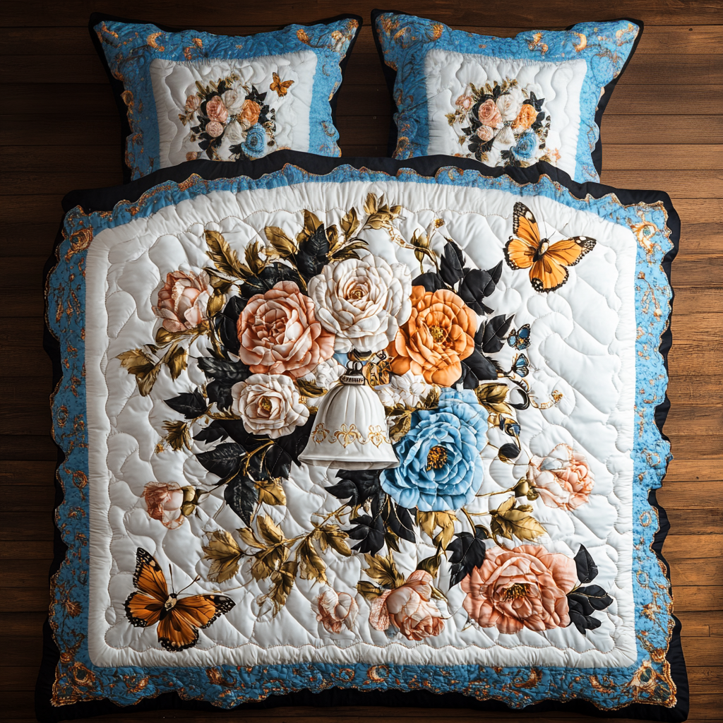 Garden Flower WY1001047CL Duvet Cover Set