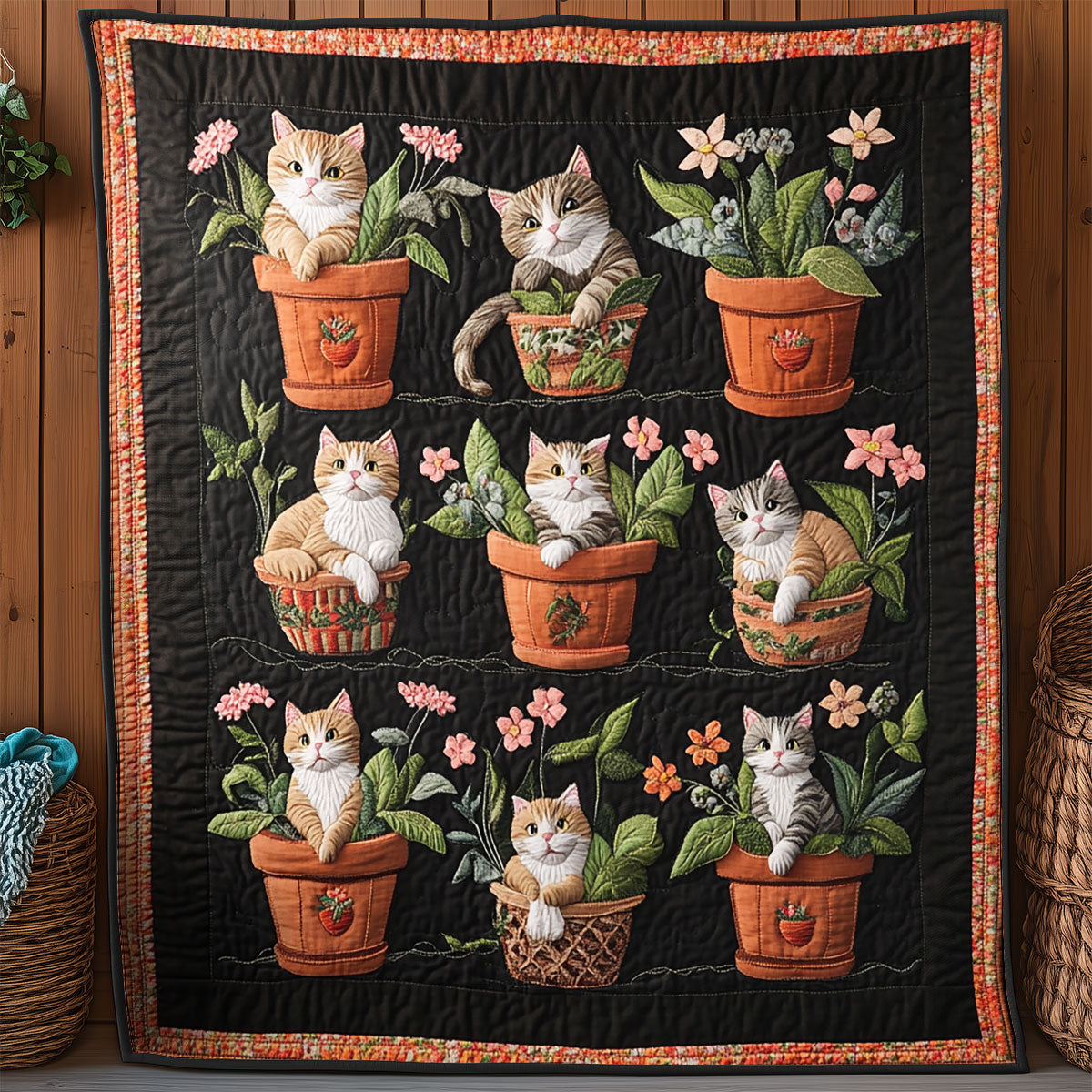 The Garden Napper CM1505044CL Quilt