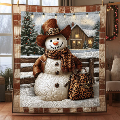 High Fashion Snowman LT1411010CL Quilt