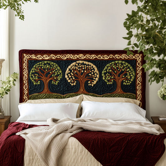 Tree of Life Balance KL2212023CL Quilted Headboard Slipcover