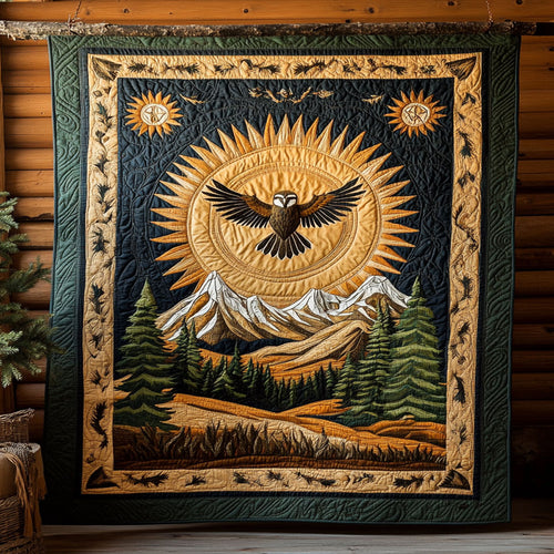 Eagle Of The Highlands WY0307037CL Quilt