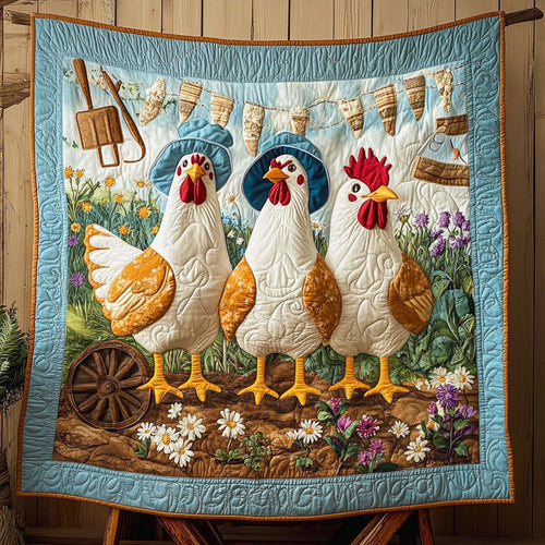 The Cluck Sisters WY1604027CL Quilt