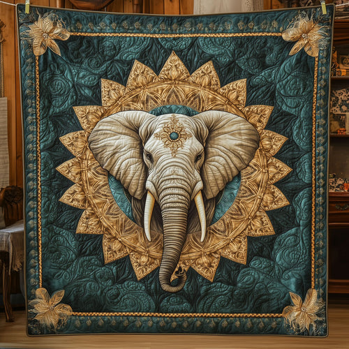 Elephant Mandalic Wisdom Eye LT0910004CL Quilt