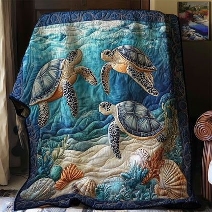 Sea Turtle WJ0301015CL Quilt