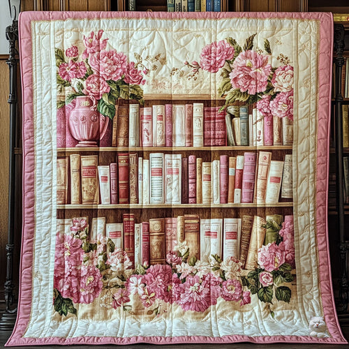 Reading Dreamy Bookshelf WU2310027CL Quilt