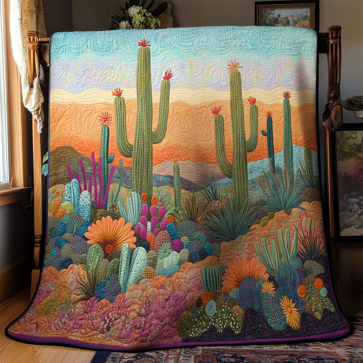 Cactus Whisper WN2503017CL Quilt