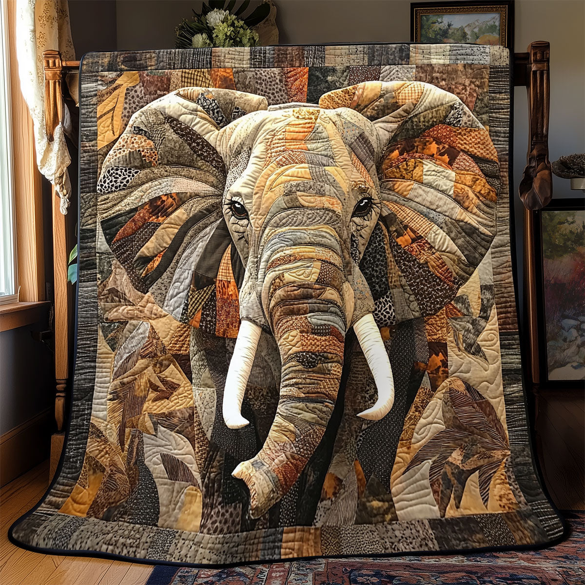 Eldorado Elephant YR1802041CL Quilt