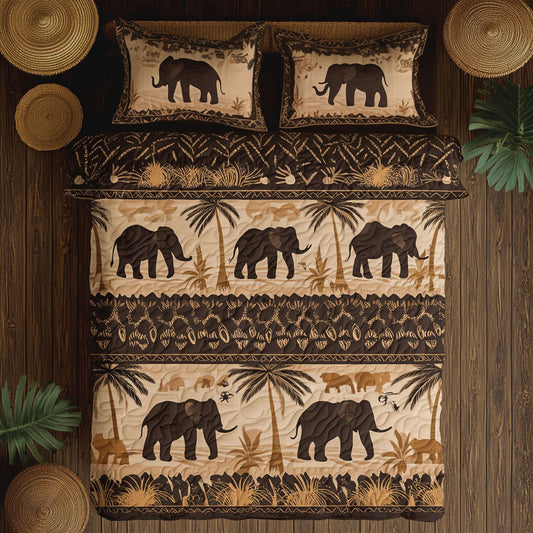 Elephant African Safari WU2802025CL Duvet Cover Set