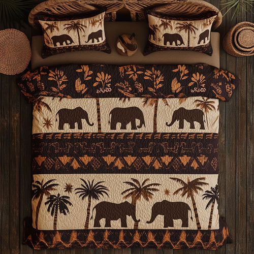 Elephant African Safari WU2802027CL Duvet Cover Set
