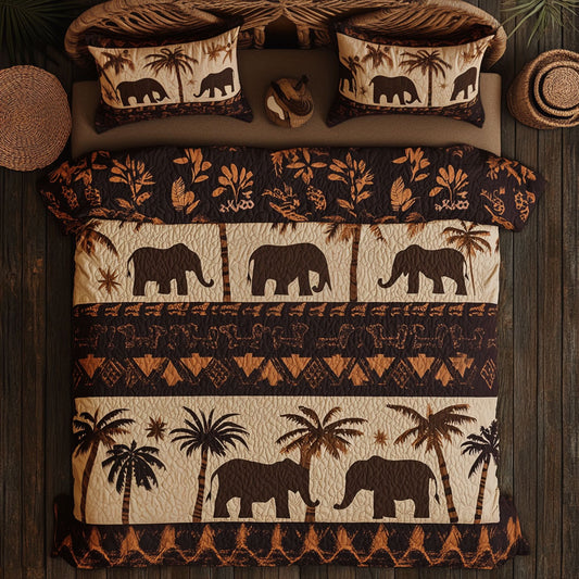Elephant African Safari WU2802027CL Duvet Cover Set