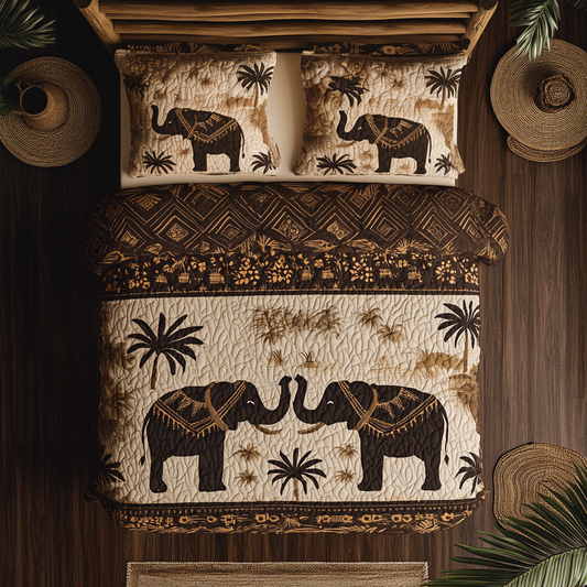 Elephant African Safari WU2802029CL Duvet Cover Set