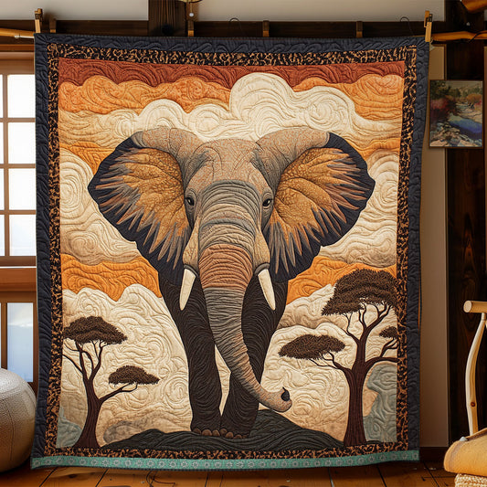 Elephant Desert WX2103013CL Quilt