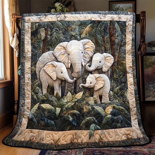 Elephant Family WX2003008CL Quilt